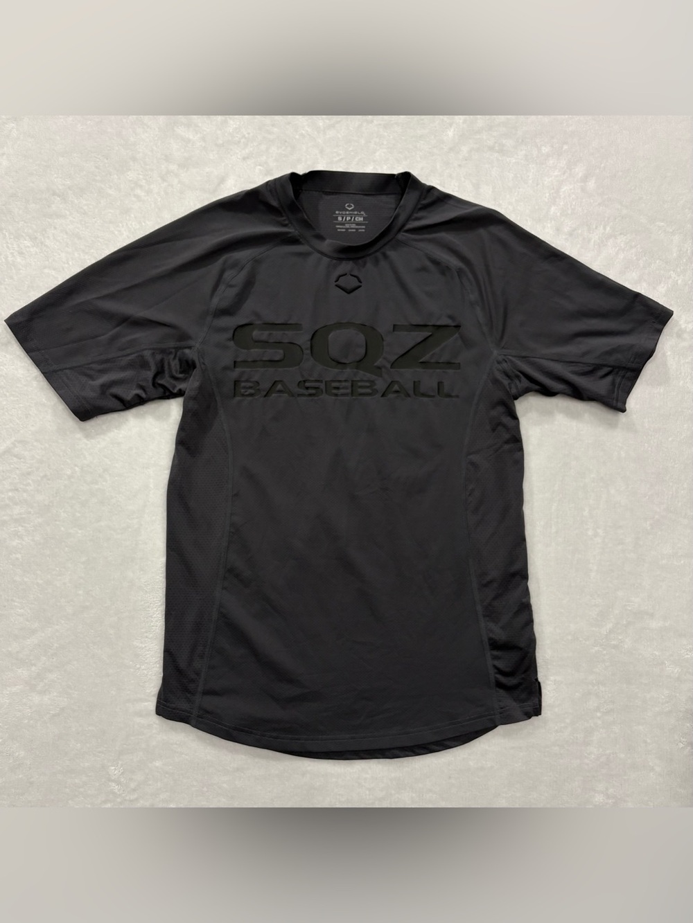 Evoshield SQZ Baseball Dark Grey Athletic / Performance Shirt Men’s Size S
